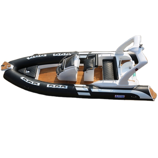 Fishing Boat Fiberglass - 16ft 4.80m Hypalon Material Fiberglass Hull