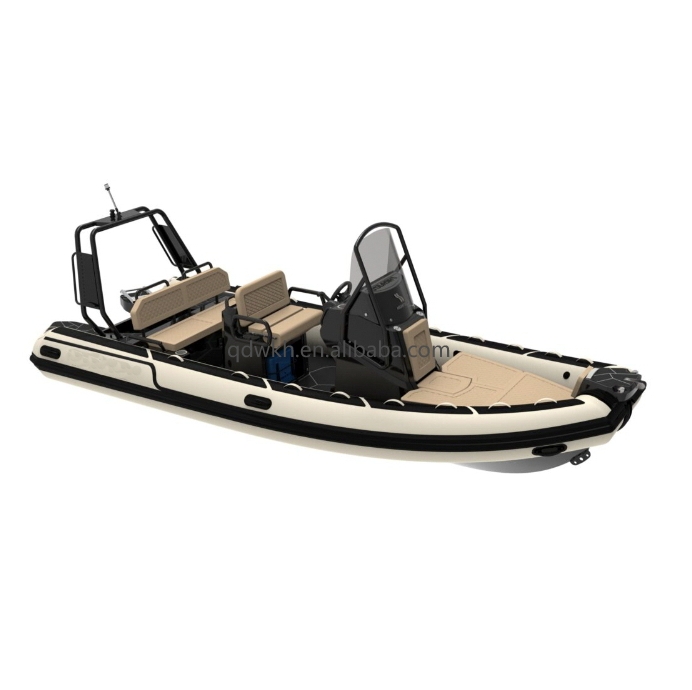 Fishing Boat Fiberglass - MSCE Certified Sport Style Double Model
