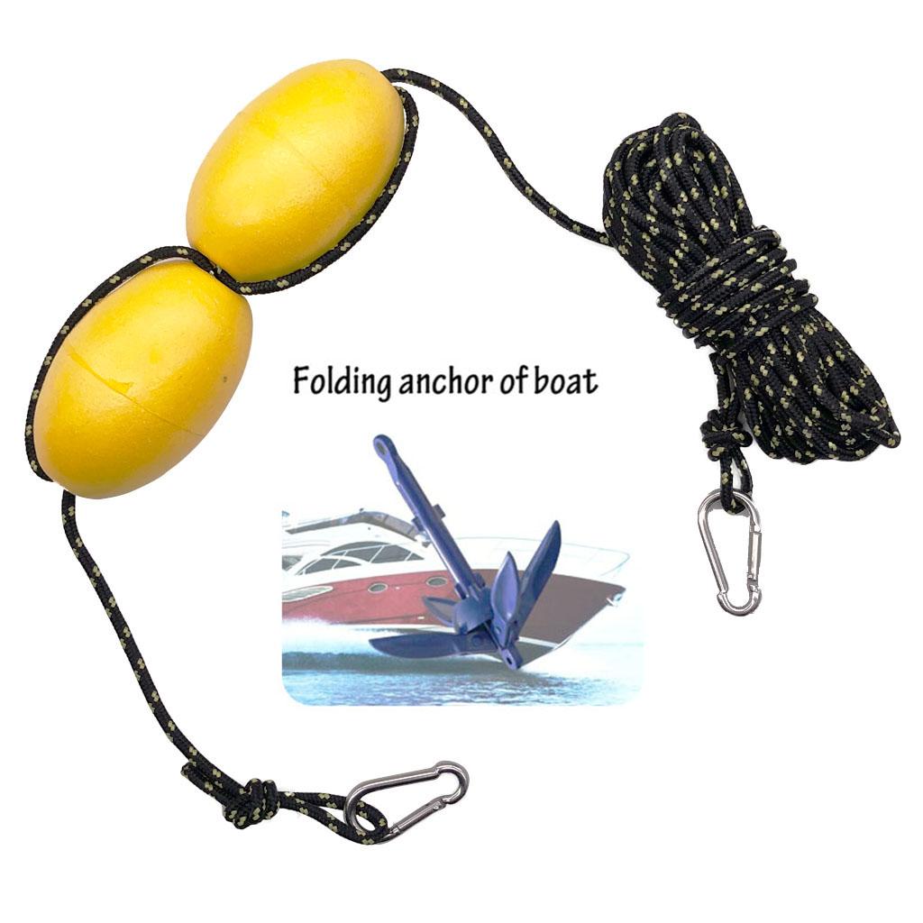 Fishing Boat Anchor - Kayak Anchor Float PVC Buoyant Throw
