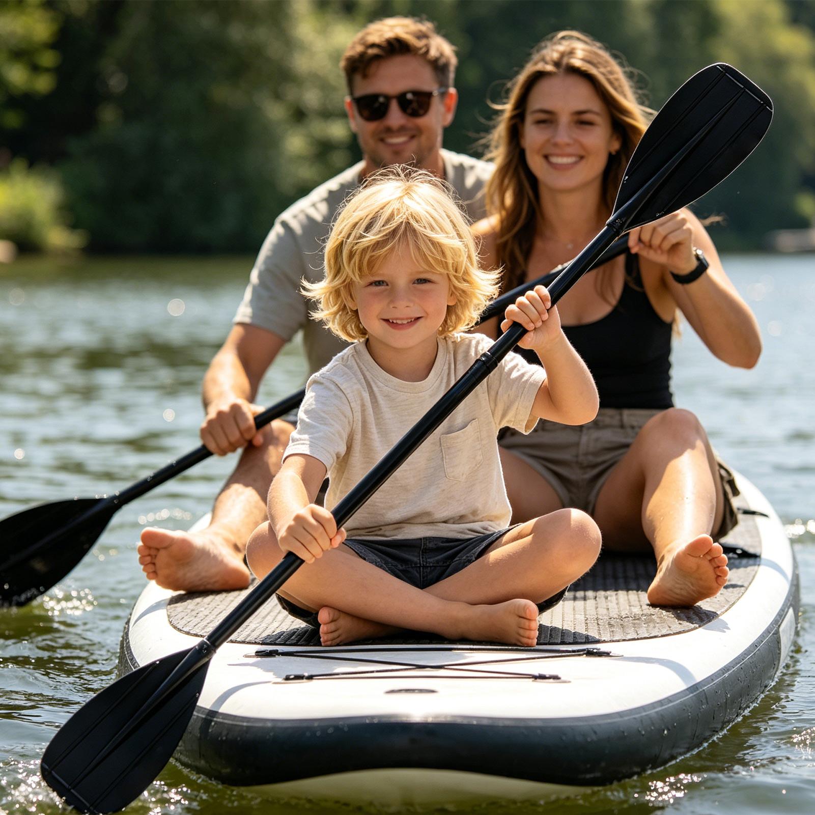 Carbon Fiber Paddle 2 Section  - Fishing Boat Inflatable ulasan dan harga