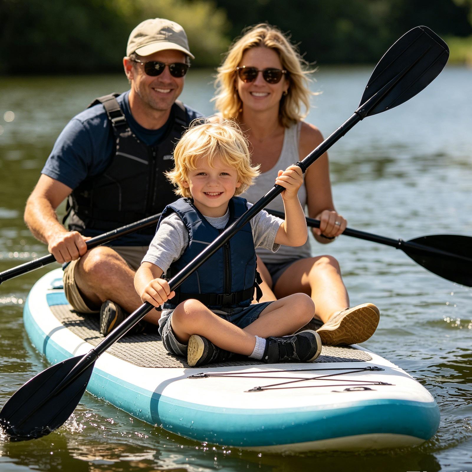 Carbon Fiber Paddle 2 Section  - Fishing Boat Inflatable ulasan dan harga