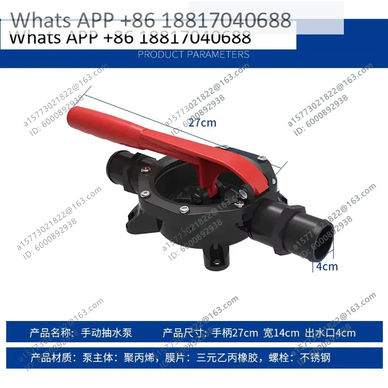 1PC for Marine Hand Crank Bilg - Fishing Boat Bilge Pump ulasan dan harga