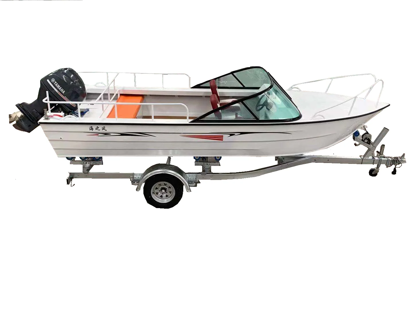KAIP Luxury Aluminum Yacht 5.2 - Fishing Boat Aluminum ulasan dan harga