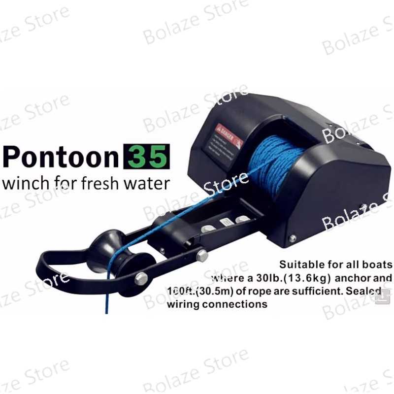 Marine Electric Windlass Saltw - Fishing Boat Anchor Winch ulasan dan harga