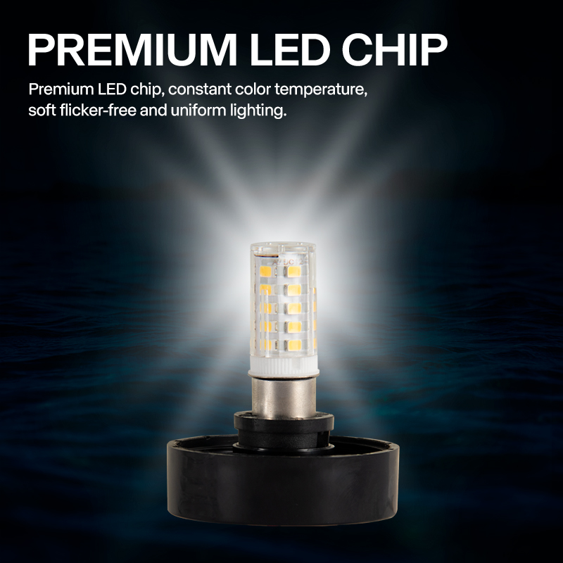12V Marine LED Anchor Light Wa - Fishing Boat Navigation Light ulasan dan harga