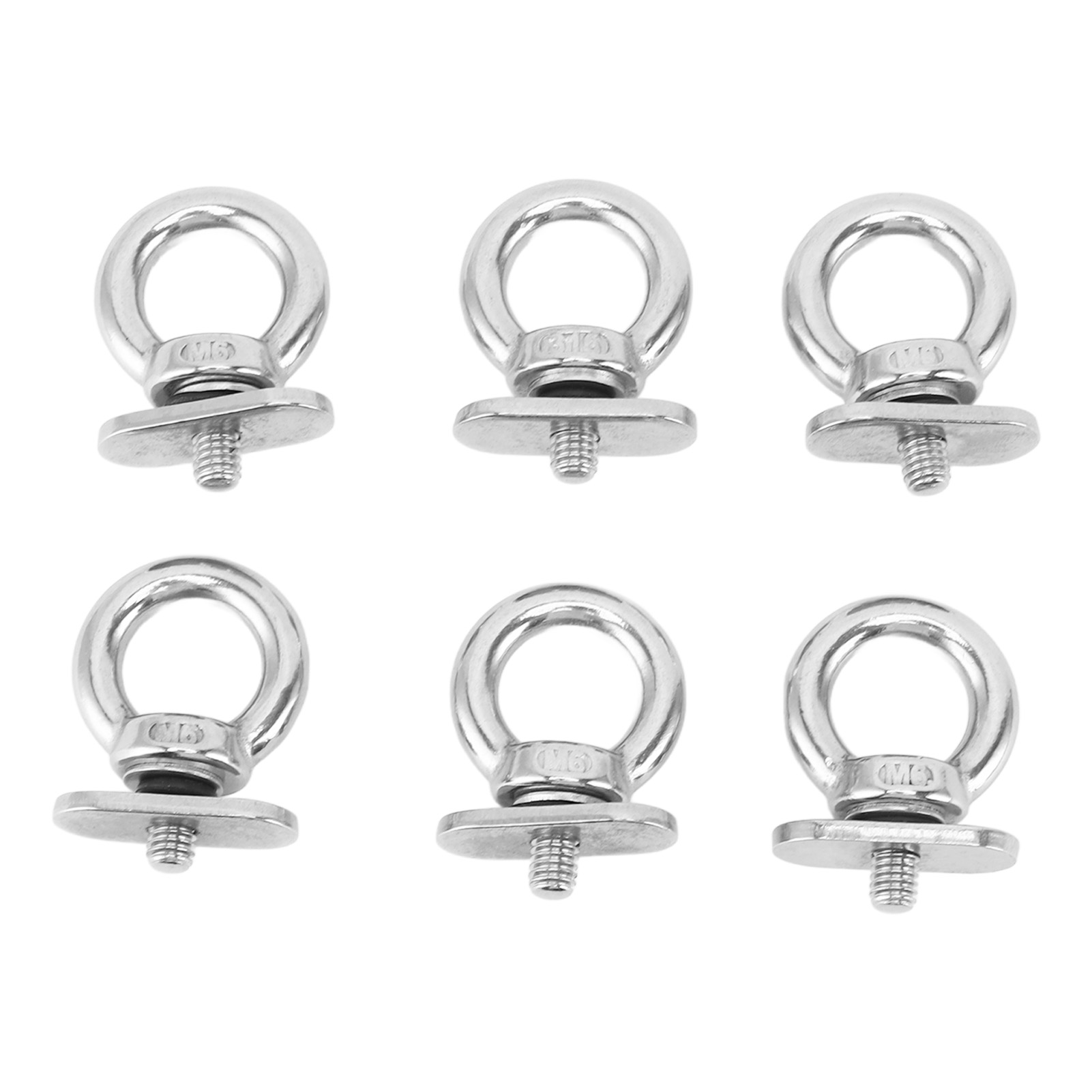 Track Mount Eyelets 6Pcs Stain - Fishing Boat Anchor ulasan dan harga