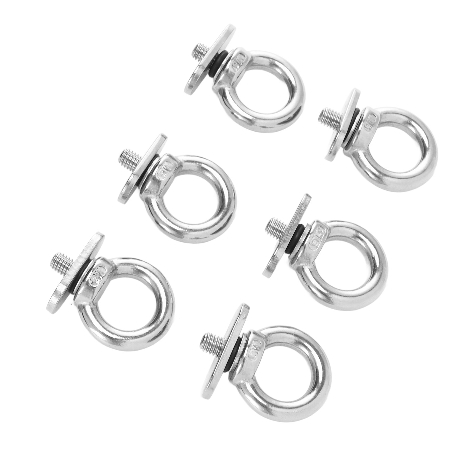 Track Mount Eyelets 6Pcs Stain - Fishing Boat Anchor ulasan dan harga