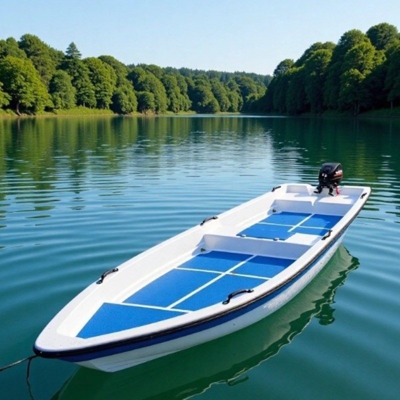 Double-layer thickened fibergl - Fishing Boat Fiberglass ulasan dan harga