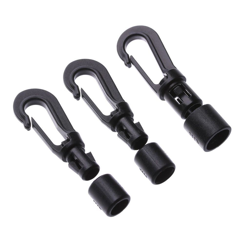 5/10pcs Plastic Snap Hook Clip - Fishing Boat Paddle ulasan dan harga