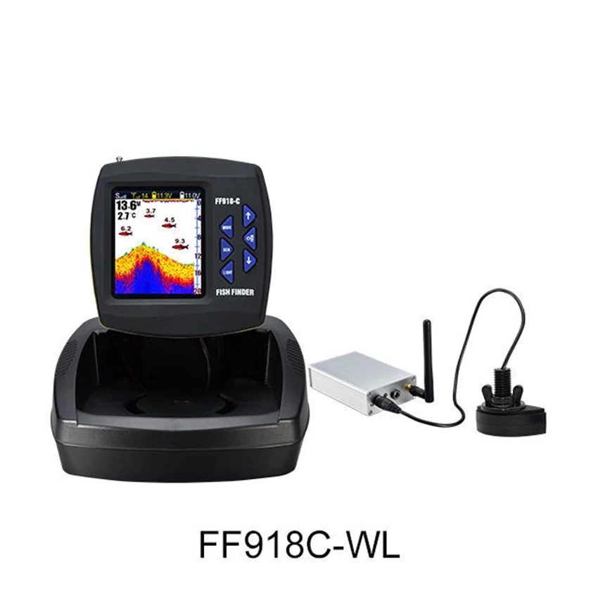 FF918-CWL Remote Control Bait  - Fishing Boat Depth Finder ulasan dan harga