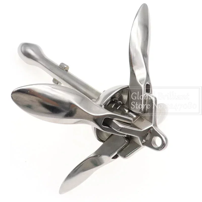 3.2KG/4KG Boat Stainless Steel - Fishing Boat Anchor ulasan dan harga