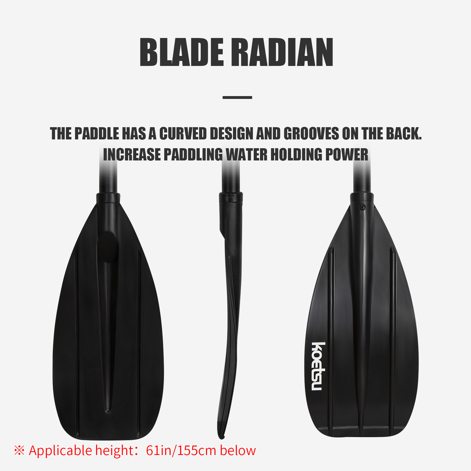 KOETSU Aluminum Alloy Double-H - Fishing Boat Paddle ulasan dan harga