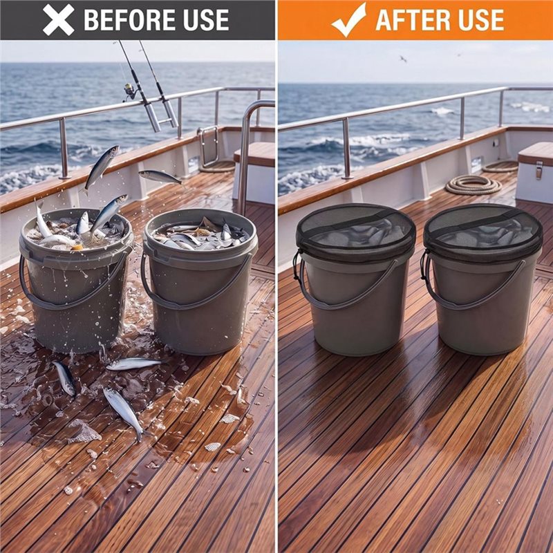 A74K-5 Gallon Bucket Lid Cover - Fishing Boat Cover ulasan dan harga