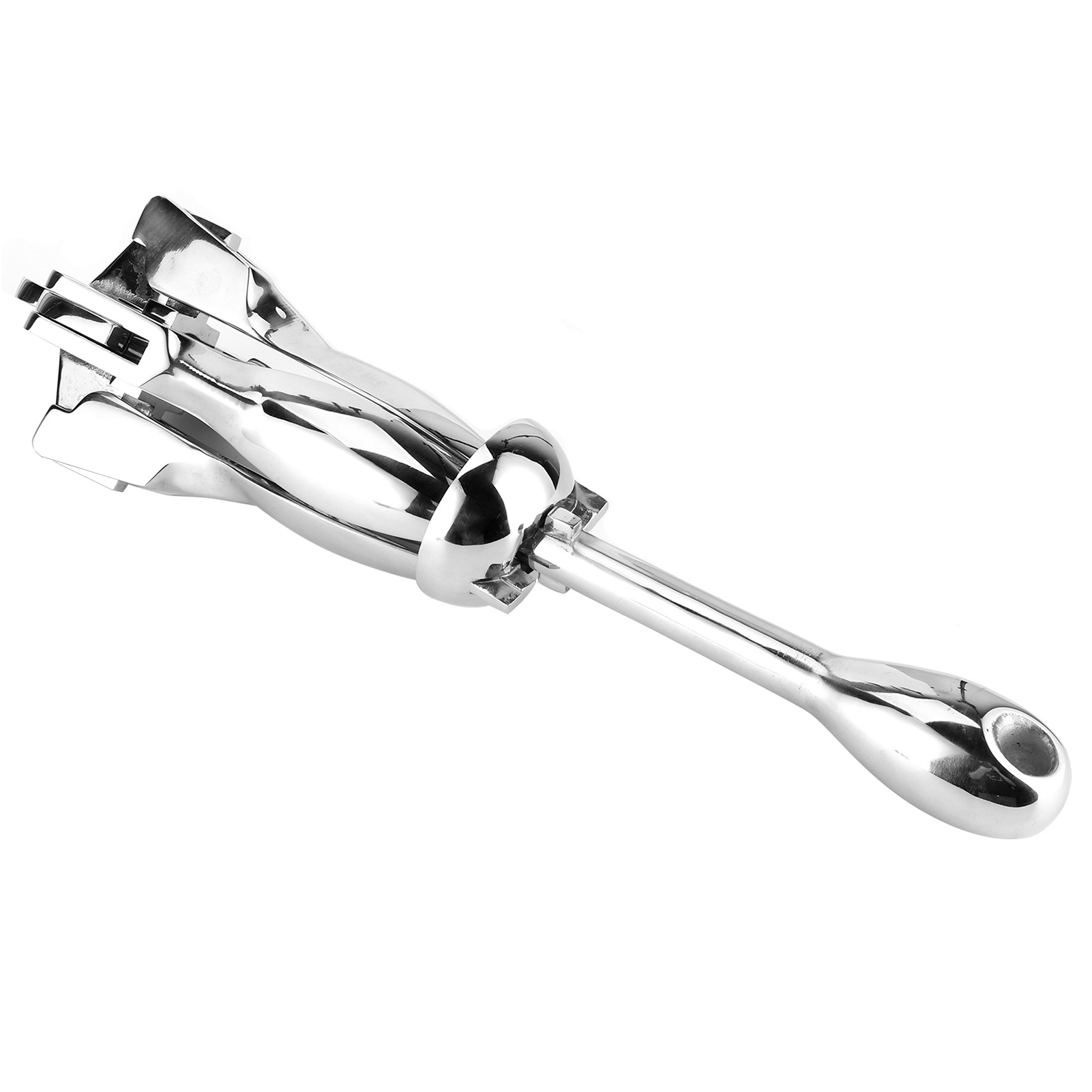 Foldable Anchor 8.8lb Grapnels - Fishing Boat Anchor ulasan dan harga