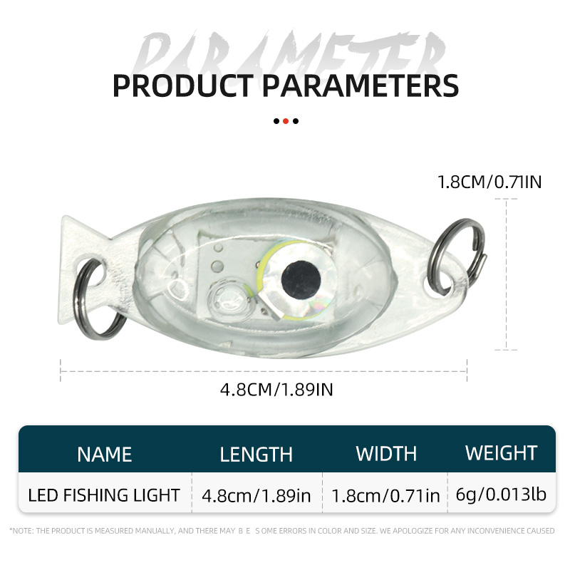 ShareShark 5pcs Deep Drop Fish - Fishing Boat Navigation Light ulasan dan harga