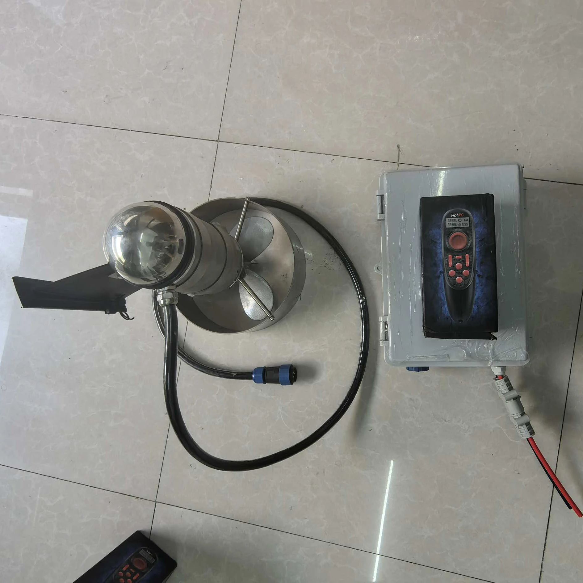 DC12V-24V 1200W1500W2kw wirele - Fishing Boat Paddle ulasan dan harga