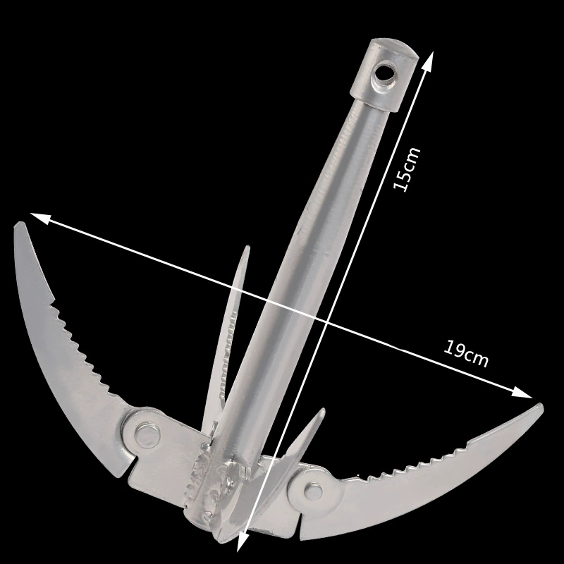 4 Claw Anchor Sickle Foldable  - Fishing Boat Anchor ulasan dan harga