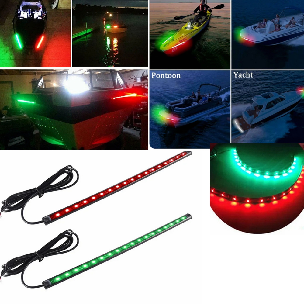 2Pcs 30cm 12V LED Strip Light  - Fishing Boat Trailer ulasan dan harga