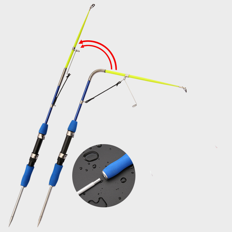Automatic Fishing Spring Rod U - Fishing Boat Fiberglass ulasan dan harga
