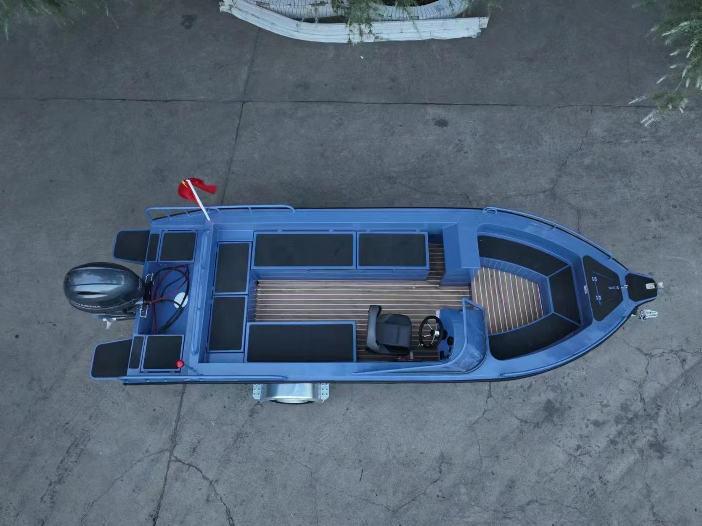 Flat Aluminum Sea Boat Alloy B - Fishing Boat Aluminum ulasan dan harga