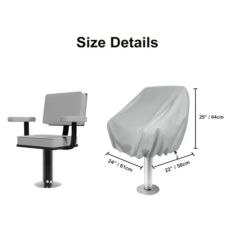 1Pcs Waterproof Boat Seat Cove - Fishing Boat Cover ulasan dan harga