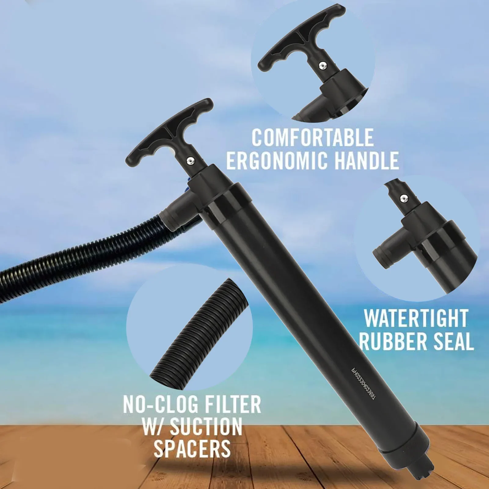 Manual Bilge Pump With Hose Po - Fishing Boat Bilge Pump ulasan dan harga