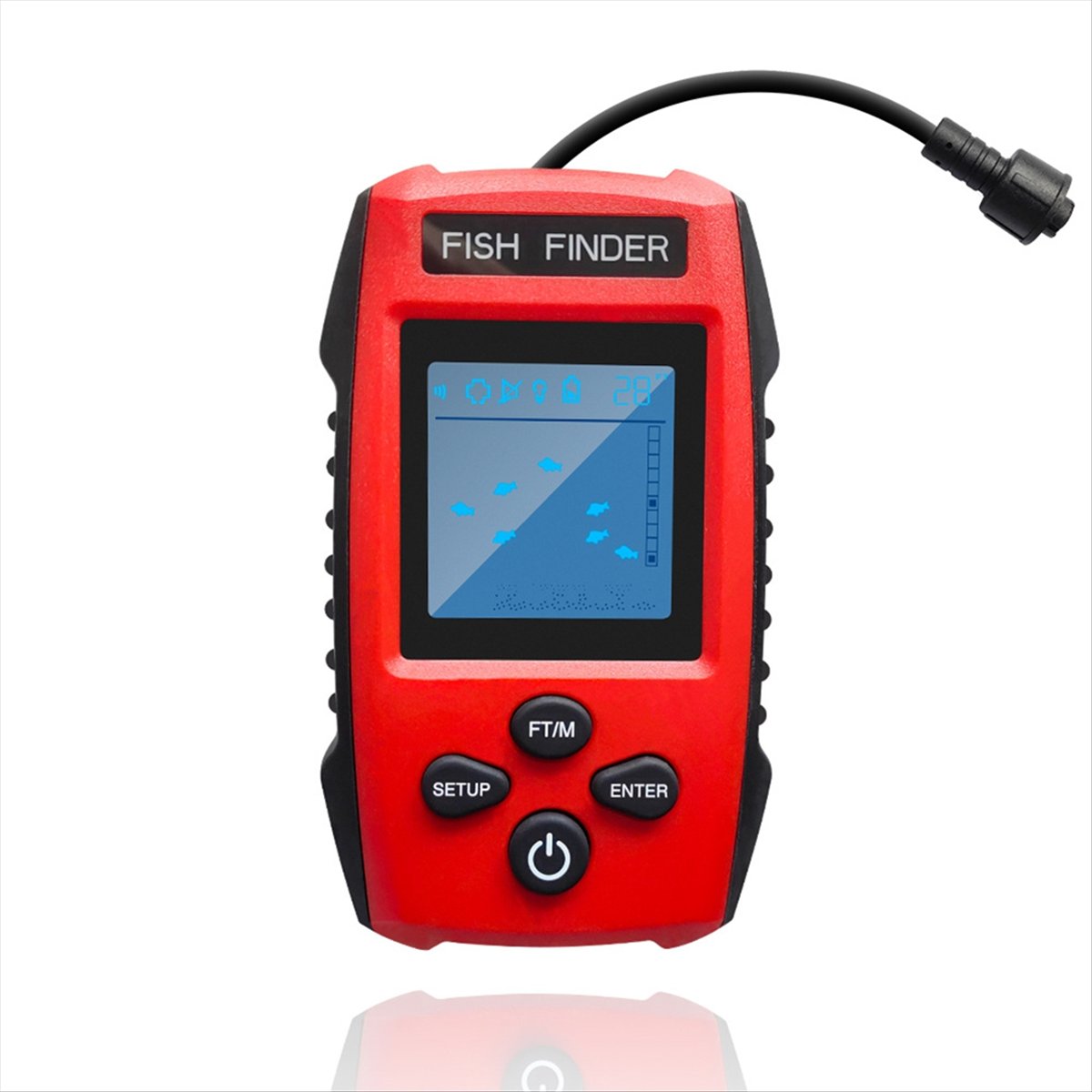 Color LCD Fish Finder Wired So - Fishing Boat Depth Finder ulasan dan harga