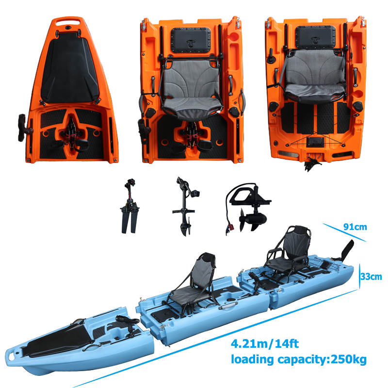14FT 2 Person Detachable  Peda - Fishing Boat Seat ulasan dan harga