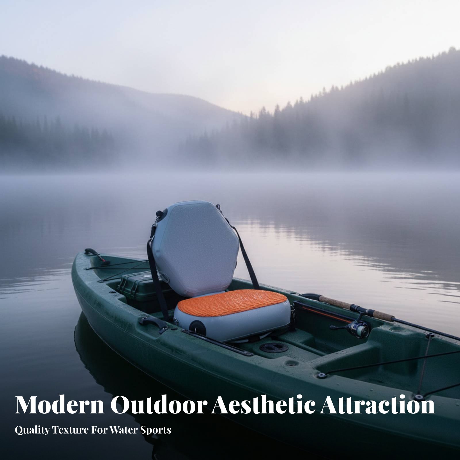 Inflatable Kayak Seat Wear-Res - Fishing Boat Paddle ulasan dan harga