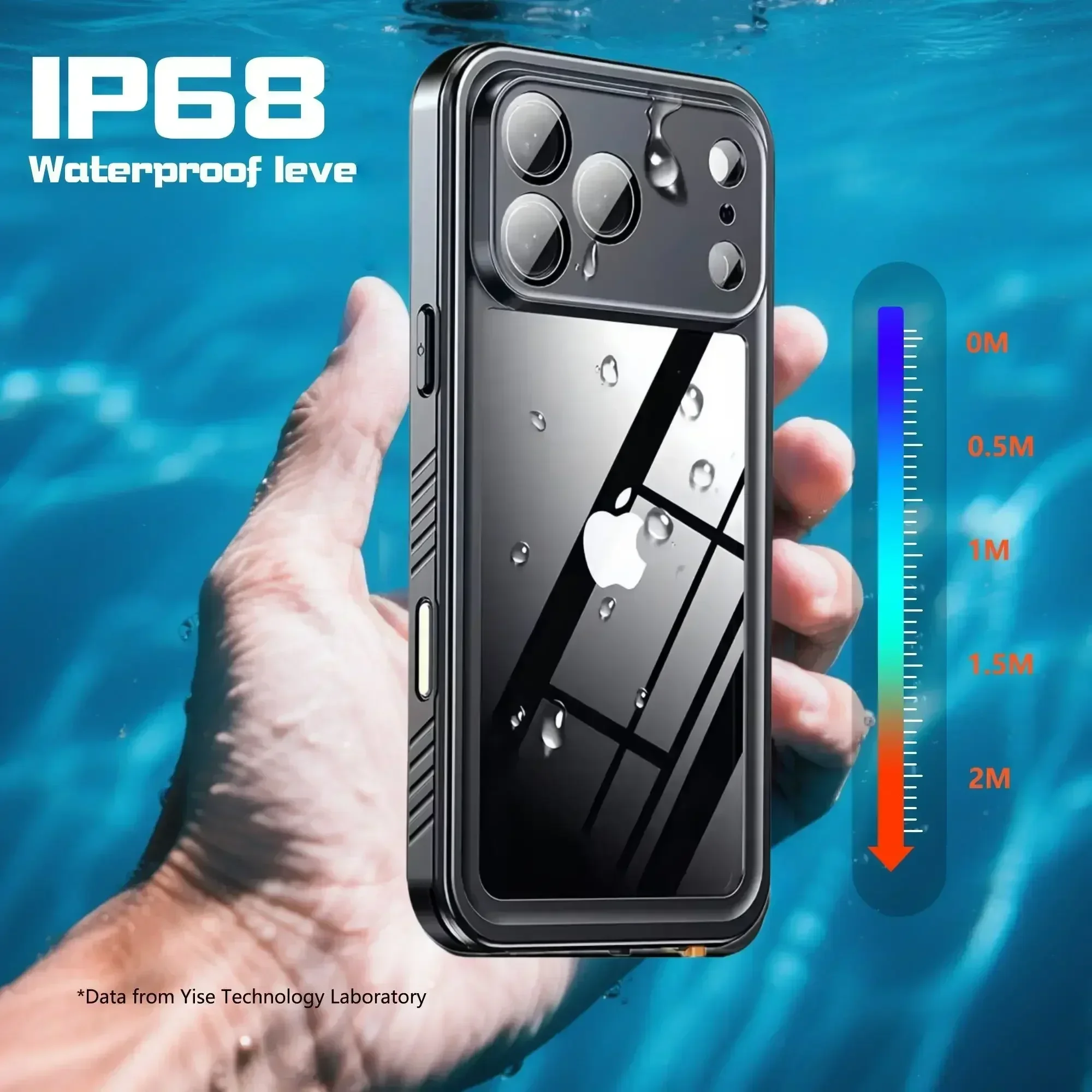 IP68 Waterproof Case for iphon - Fishing Boat Cover ulasan dan harga