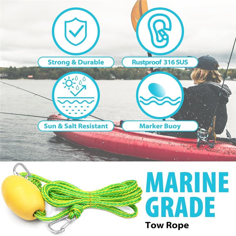 X08A Drift Sock Anchor Rope 20 - Fishing Boat Anchor ulasan dan harga