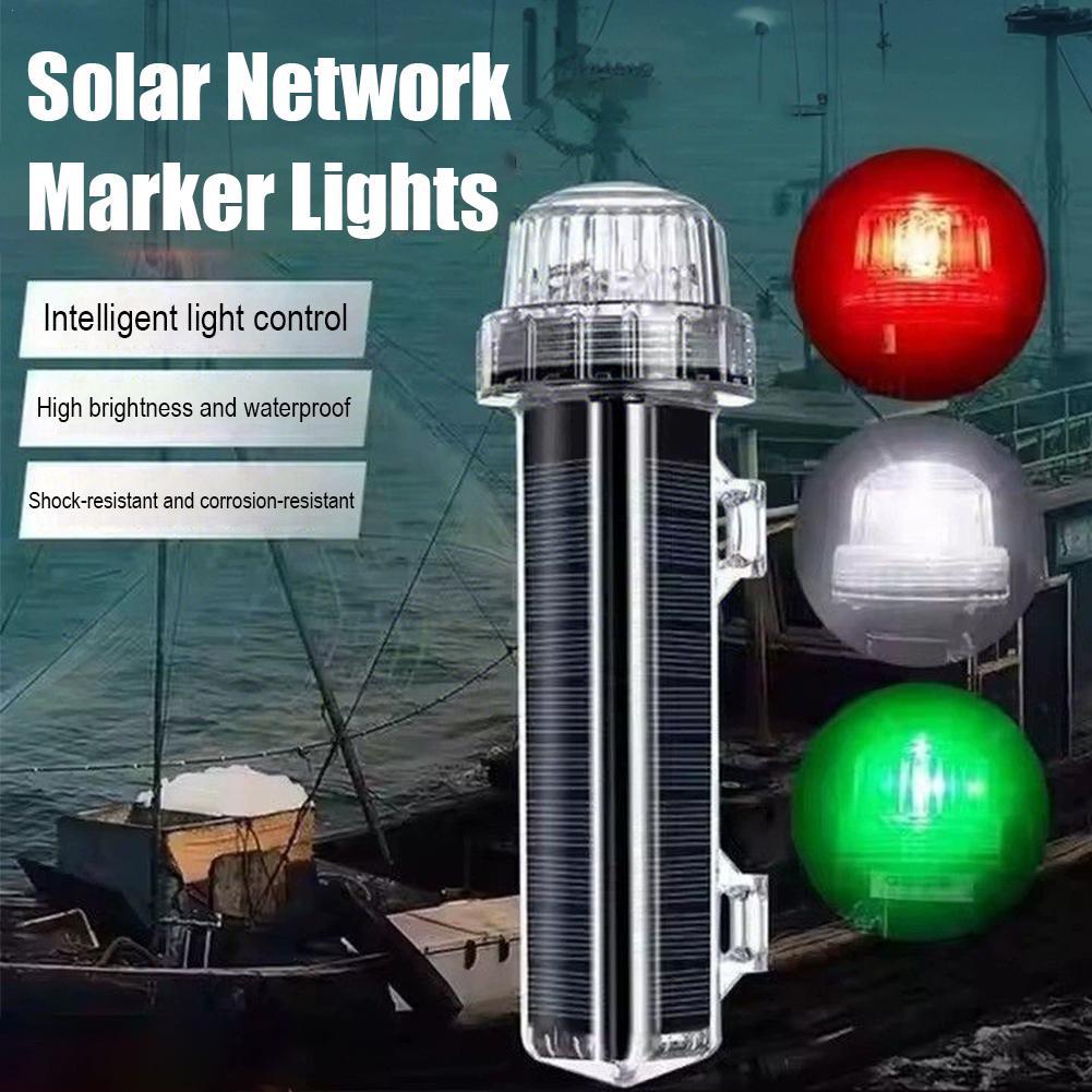 Solar Ocean Signal Light Navig - Fishing Boat Trailer ulasan dan harga