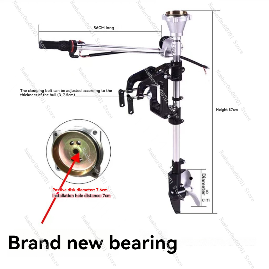 Outboard Motor Propeller  Lawn - Fishing Boat Outboard Motor ulasan dan harga