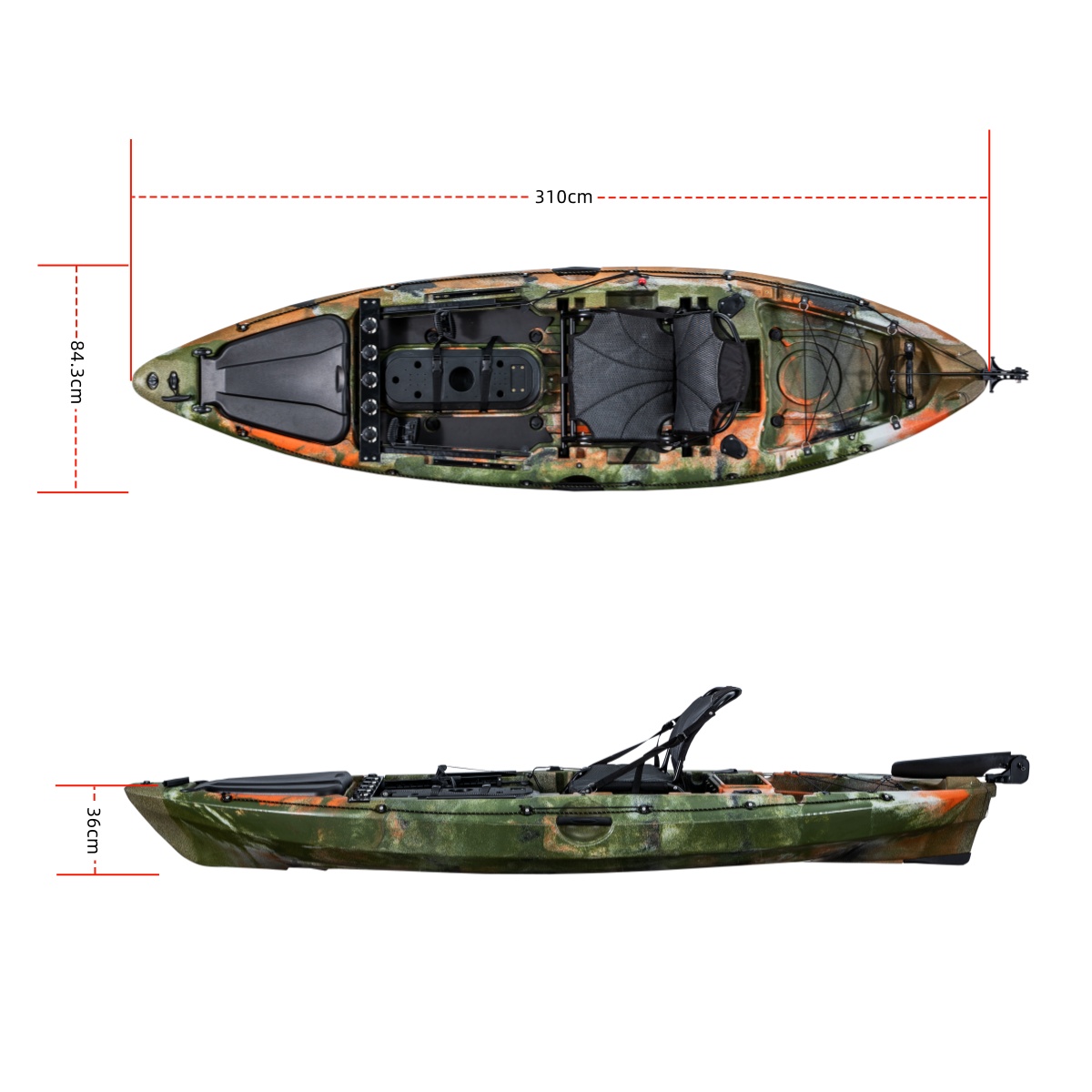 First-class Single Fishing Kay - Fishing Boat Seat ulasan dan harga