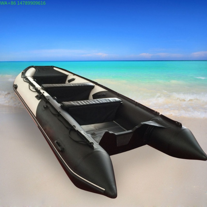 Thickened PVC 4.7 m 9-seat Res - Fishing Boat Inflatable ulasan dan harga