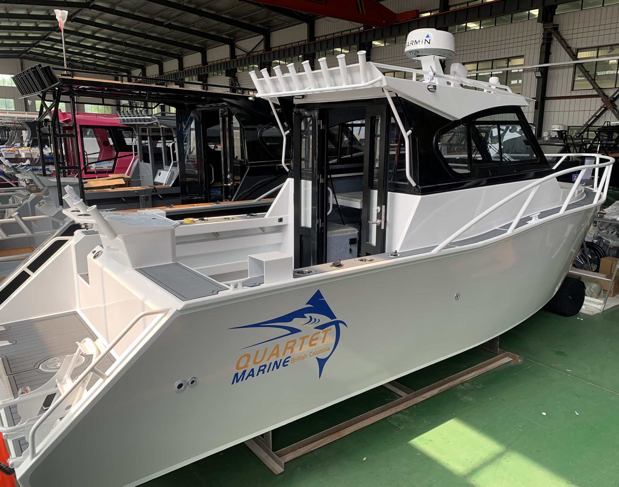 Aluminum Luxury Cabin Cruiser  - Fishing Boat Outboard Motor ulasan dan harga