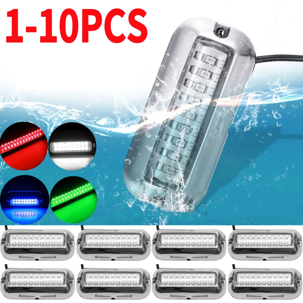 27LED Speedboat Lights Stainle - Fishing Boat Navigation Light ulasan dan harga